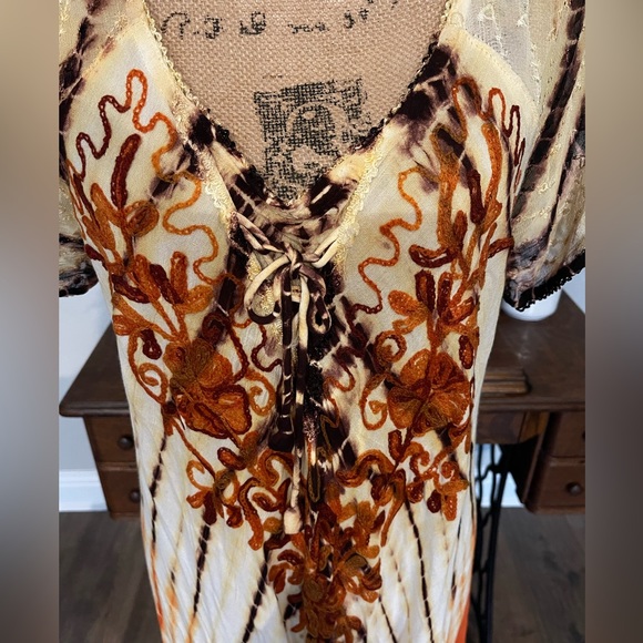 Beach by Exist ladies beautiful flowing summer dress NWOT - Picture 2 of 7